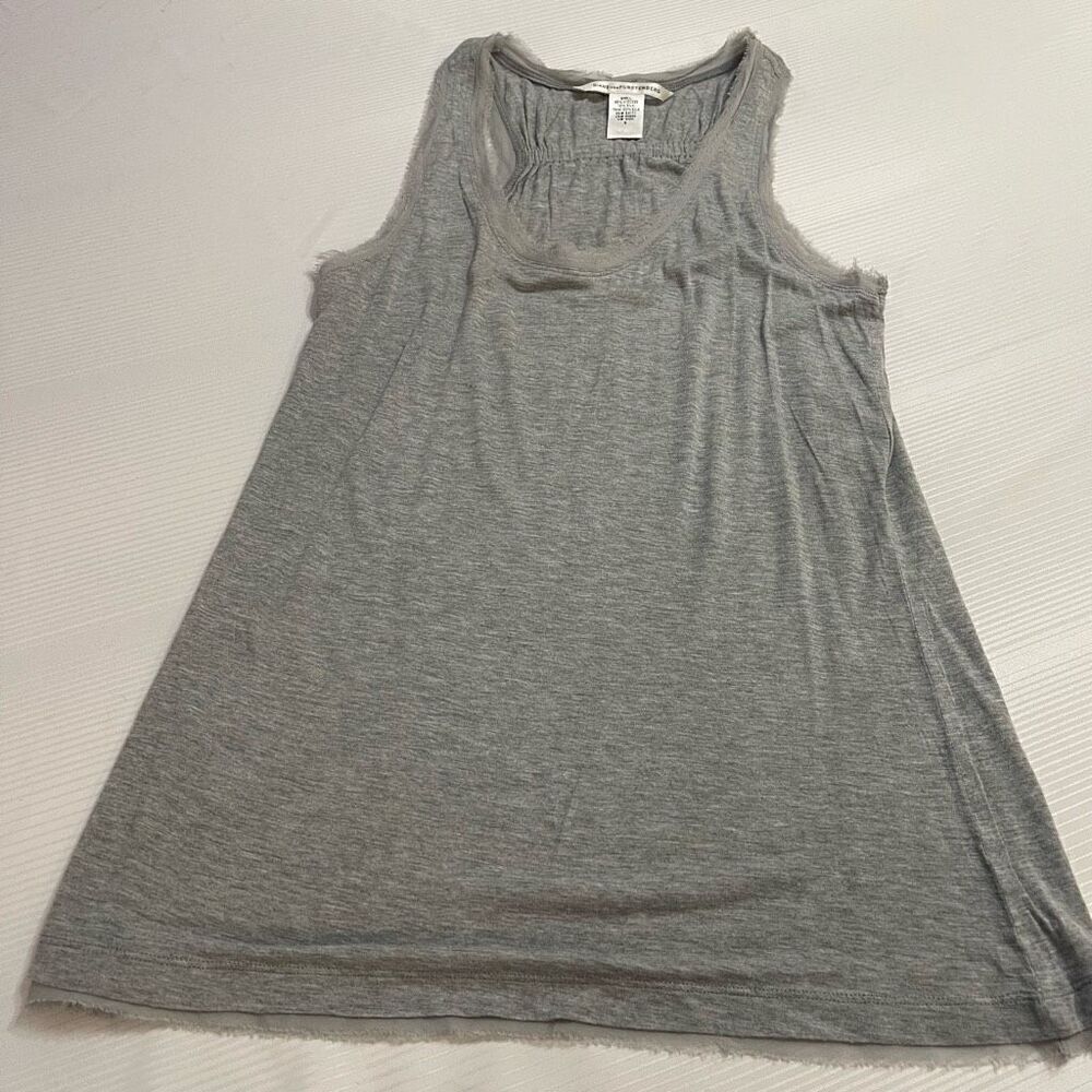 Diane Von Furstenberg Grey Tank Top Size Small